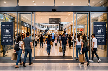 Home Puerta automática corrediza para centro comercial
