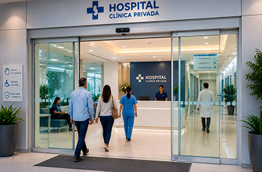 Home Puerta automática corrediza para hospitales